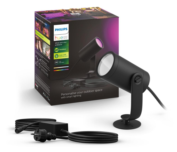Philips Hue White and color ambiance Reflektor zewn. Lily - 554490 - zdjęcie